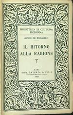Il  ritorno alla ragione