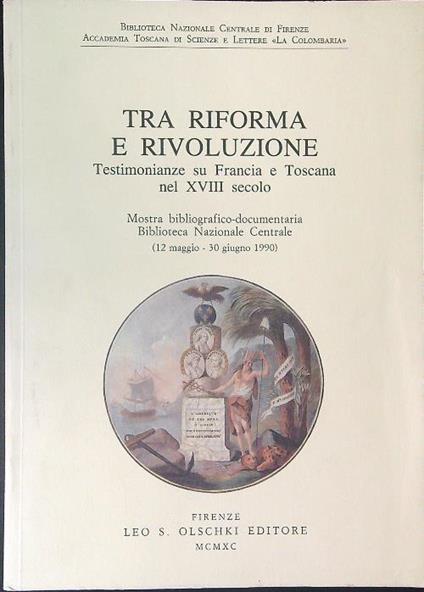 Tra riforma e rivoluzione - copertina