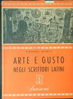 Arte e gusto negli scrittori latini