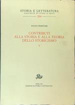 Contributi alla storia e alla teoria dello storicismo V