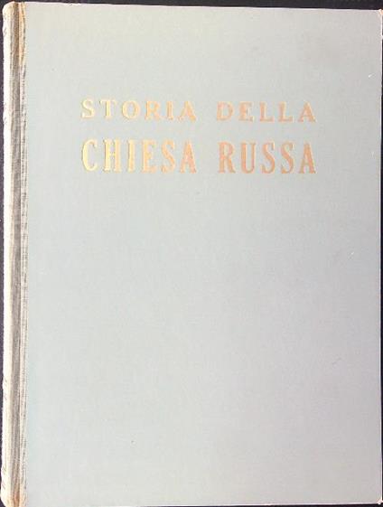 Storia della chiesa Russa - A. M. Ammann - copertina