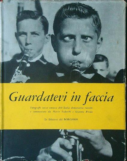 Guardatevi in faccia - Mario Tedeschi - copertina