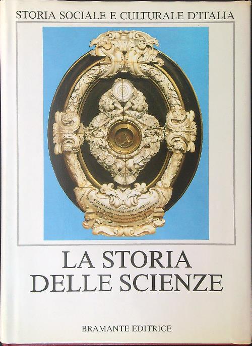 La  storia delle scienze - copertina