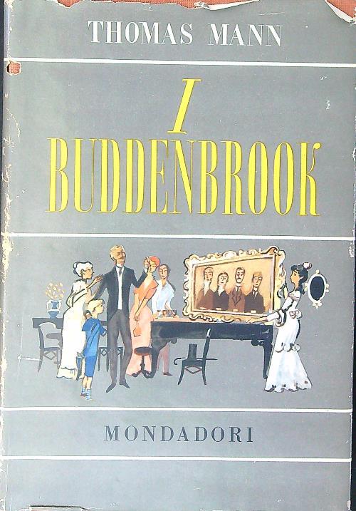 I  buddenbrook - Thomas Mann - copertina