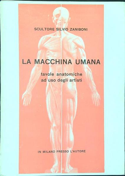La  macchina umana - Silvio Zaniboni - copertina