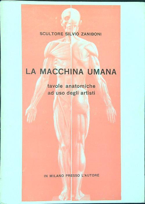 La  macchina umana - Silvio Zaniboni - copertina