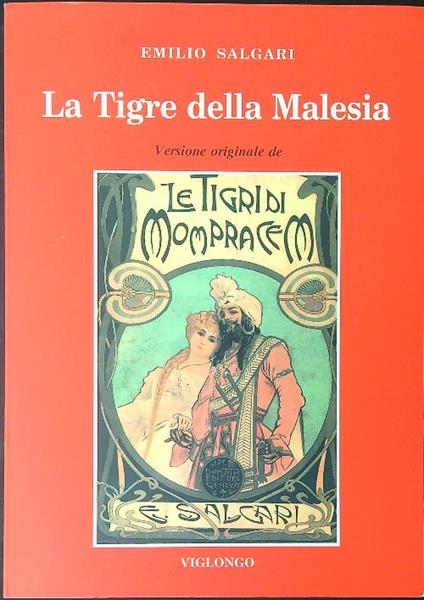 La  tigre della Malesia - Emilio Salgari - copertina
