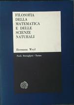 Filosofia della matematica e delle scienze naturali