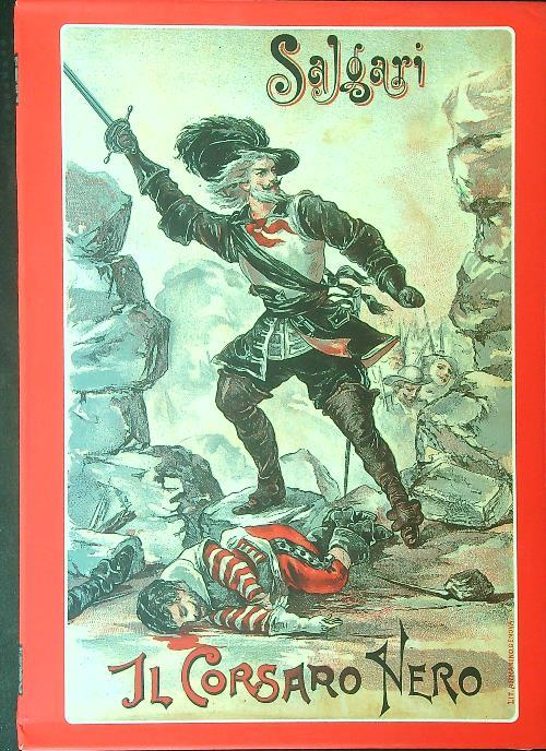 Il  corsaro nero 2 vv - Salgari - copertina