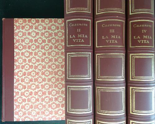 La  mia vita 4 vv - Casanova - copertina