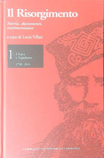 Il  Risorgimento 8 vv - Lucio Villari - copertina