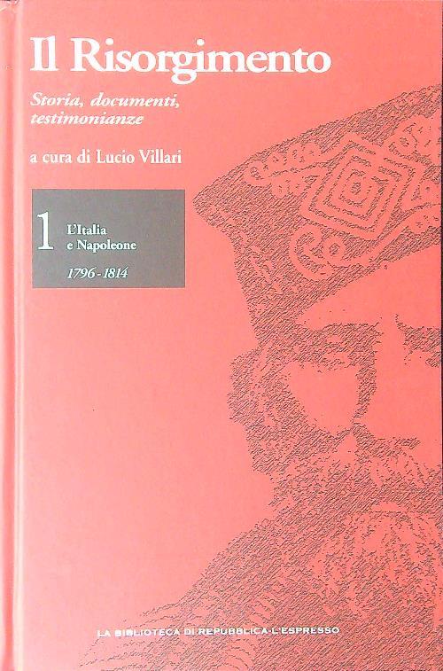 Il  Risorgimento 8 vv - Lucio Villari - copertina