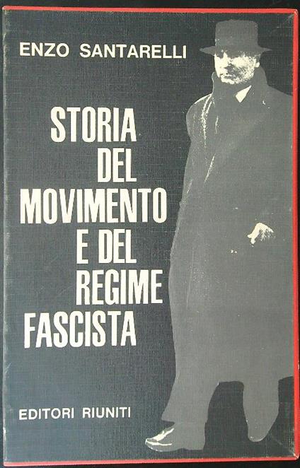 Storia del regime fascista 2 vv - Santarelli - copertina