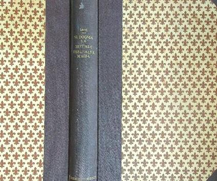 Il dogma dell'alta magia  - Éliphas Lévi - copertina