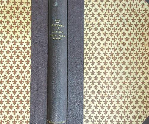 Il dogma dell'alta magia  - Éliphas Lévi - copertina