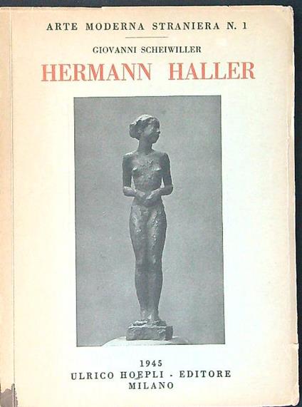 Hermann Haller - Giovanni Scheiwiller - copertina