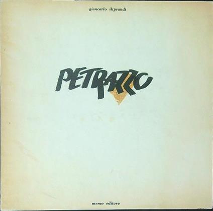 Petrazzo - Giancarlo Iliprandi - copertina
