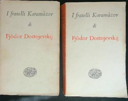 I  fratelli Karamazov 2 vv - Fjodor Dostojevskij - copertina