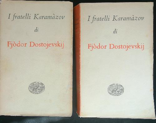 I  fratelli Karamazov 2 vv - Fjodor Dostojevskij - copertina