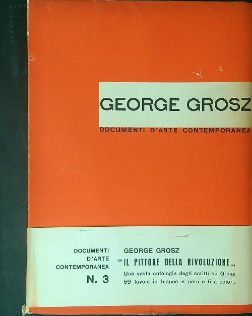 George Grosz - Ferdinando Ballo - copertina