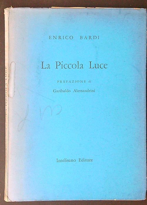 La  piccola luce - Enrico Bardi - copertina