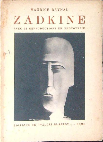 Zadkine - Maurice Raynal - copertina
