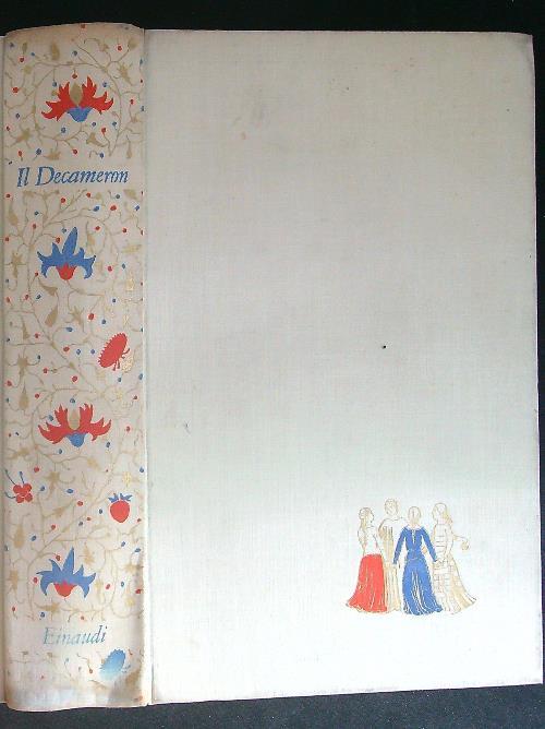 Il  Decameron - Giovanni Boccaccio - copertina