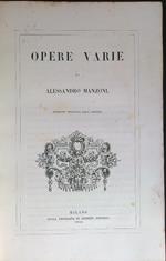 Opere varie