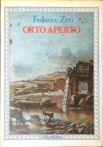 Orto aperto - Federico Zeri - copertina