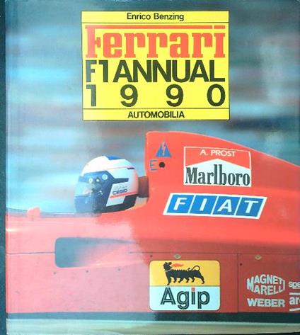 Ferrari F1 annual 1990 - Enrico Benzing - copertina