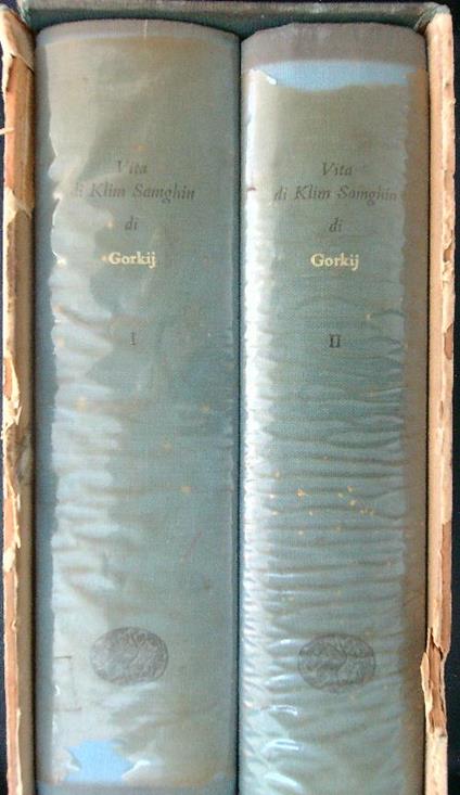 Vita di Klim Samghin 2 vv - Maksim Gorkij - copertina