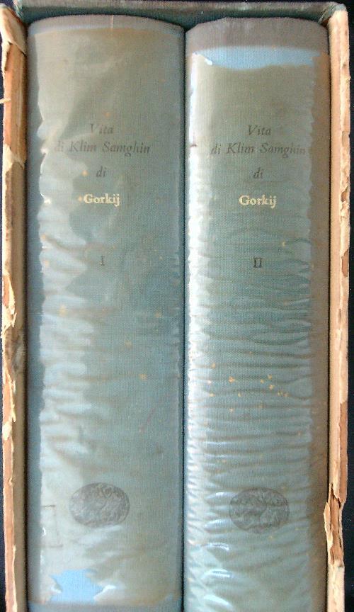 Vita di Klim Samghin 2 vv - Maksim Gorkij - copertina