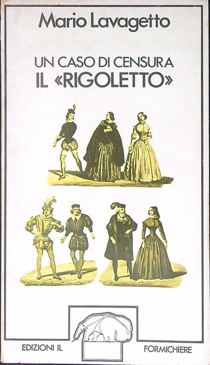Un  caso di censura Il rigoletto - Mario Lavagetto - copertina