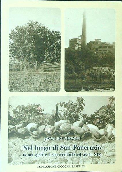 Nel luogo di San Pancrazio - Osvaldo Vezzoli - copertina