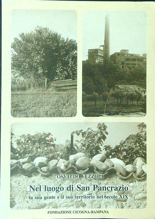 Nel luogo di San Pancrazio - Osvaldo Vezzoli - copertina