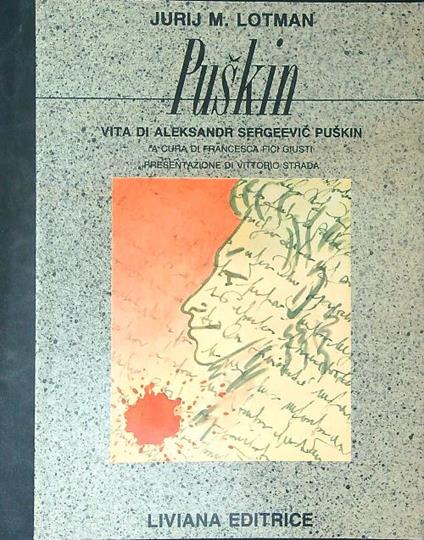 Puskin - Jurij M. Lotman - copertina