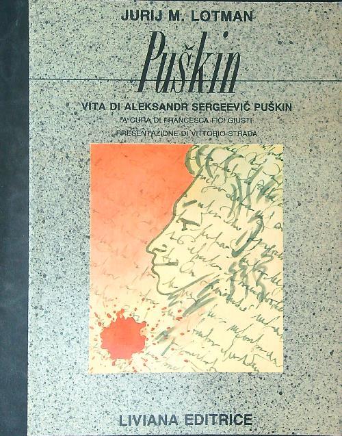 Puskin - Jurij M. Lotman - copertina