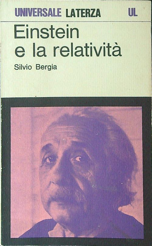 Einstein e la relatività - Silvio Bergia - copertina