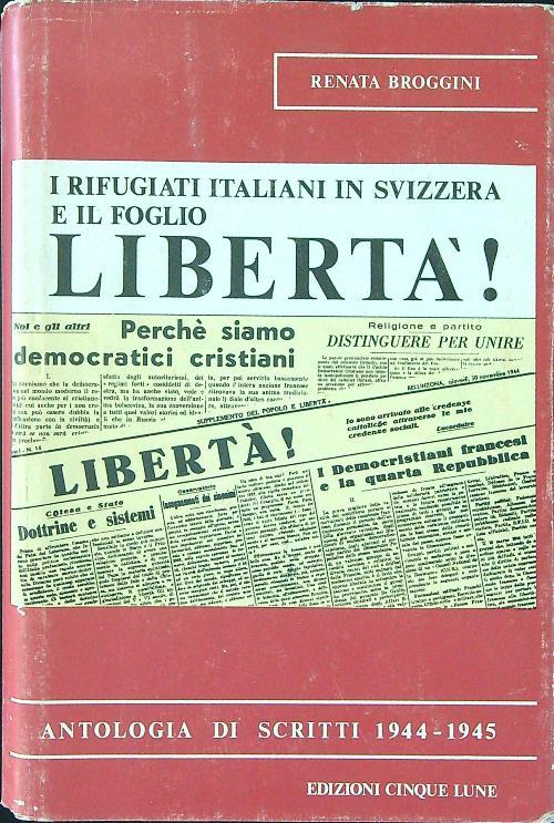 Libertà! - Renata Broggini - copertina