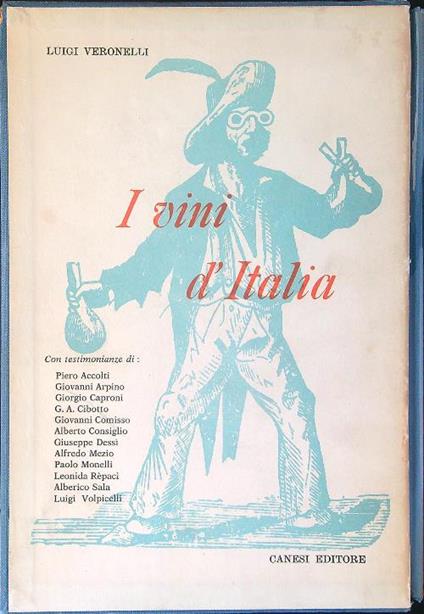 I  vini d'Italia - Luigi Veronelli - copertina