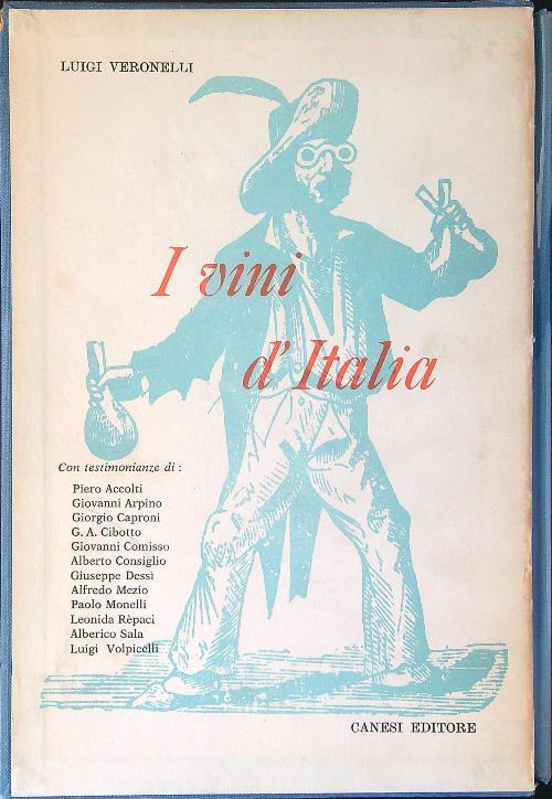 I  vini d'Italia - Luigi Veronelli - copertina