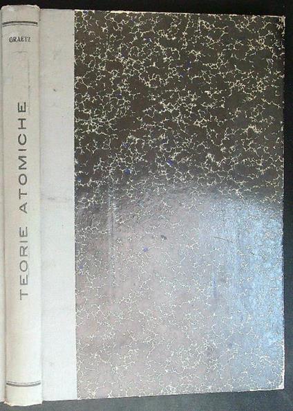 Teorie atomiche - Leo Graetz - copertina