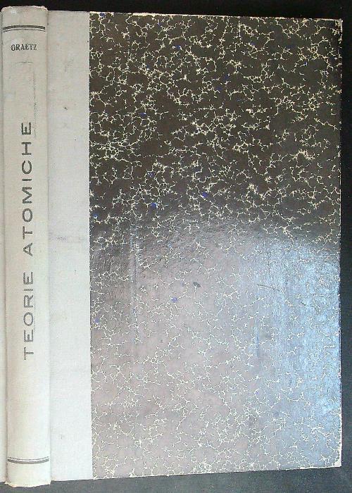 Teorie atomiche - Leo Graetz - copertina