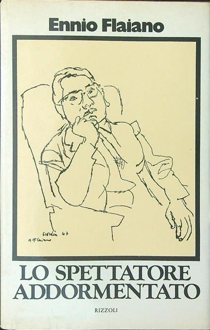 Lo  spettatore addormentato - Ennio Flaiano - copertina