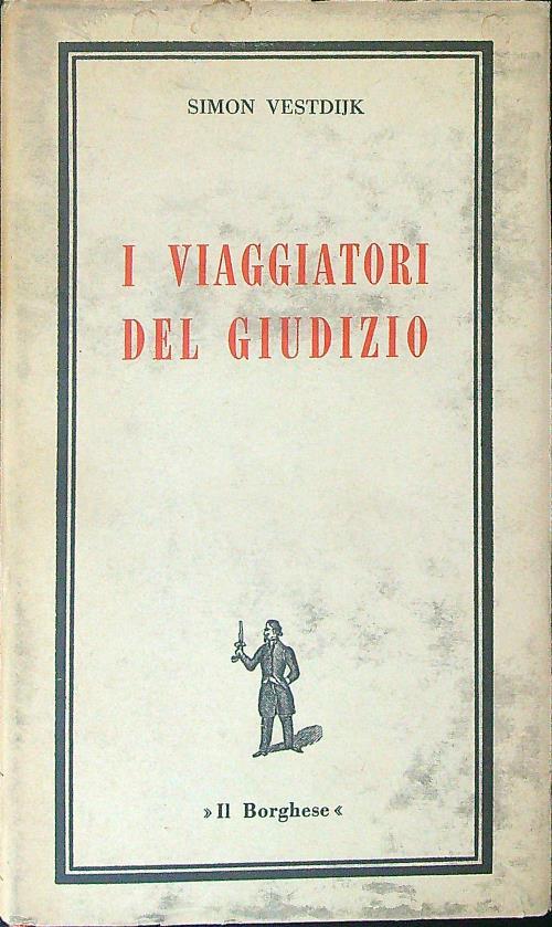 I  viaggiatori del giudizio - Simon Vestdijk - copertina