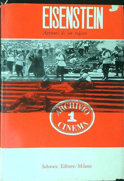 Eisenstein Appunti di un regista - copertina