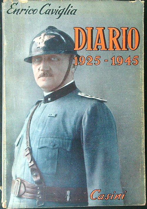 Diario 1925 - 1945 - Enrico Caviglia - copertina