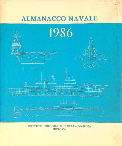 Almanacco navale 1986 - copertina