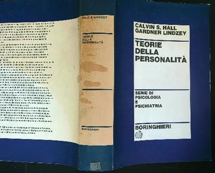 teorie della personalità - Calvin Hall,Gardner Lindzey - copertina