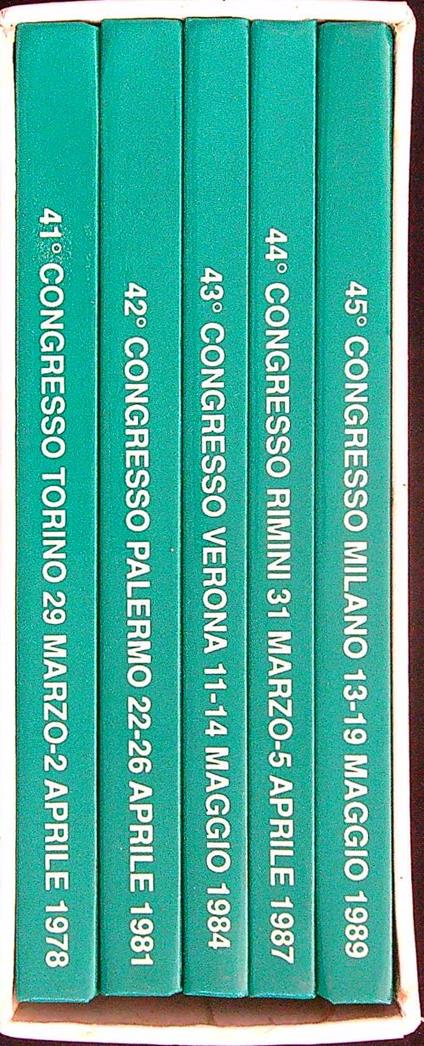 Relazioni e repliche congressuali 1978-1989 - Bettino Craxi - copertina